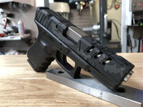 cnc machine glock slide|Glock hk slide machining.